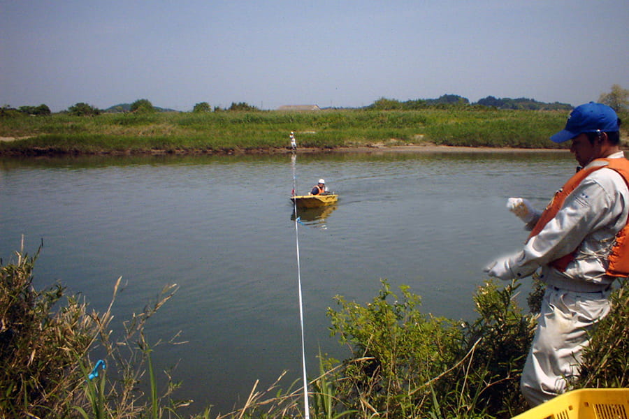 河川・湖沼・ダム測量調査