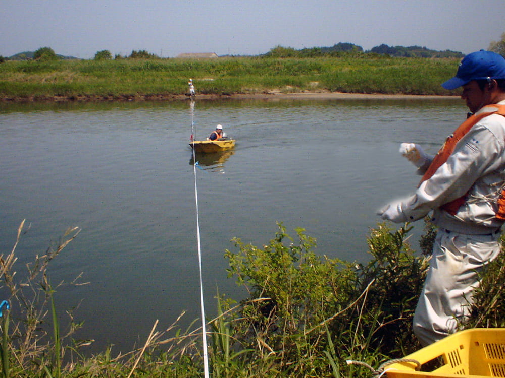 河川・湖沼・ダム測量調査